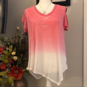 🌟Seven7 cold shoulder top